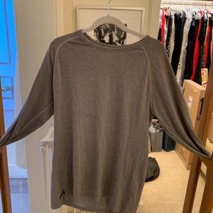 Rhone Reign Long Sleeve Grey